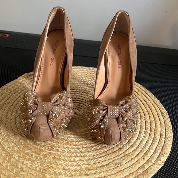 Material Girl Platform Pump Heel Size 35 - Picture 4 of 12